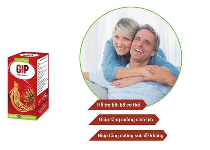 Viên uống tăng cường sinh lực,sức đề kháng Gip- NHẬP KHẨU MỸ
