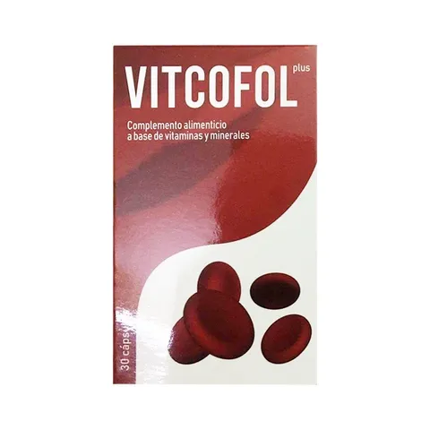 Viên Uống VITCOFOL PLUS Bổ Sung Sắt Cho Bà Bầu - Hộp 30 Viên