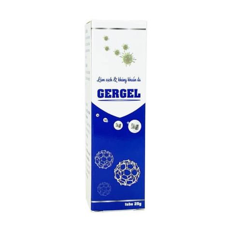 Gel Bôi Ngoài Da Gergel - Chăm Sóc Da, Sát Khuẩn, Dưỡng Ẩm, Làm Mềm Da, Ngăn Ngừa Viêm Da, 25g