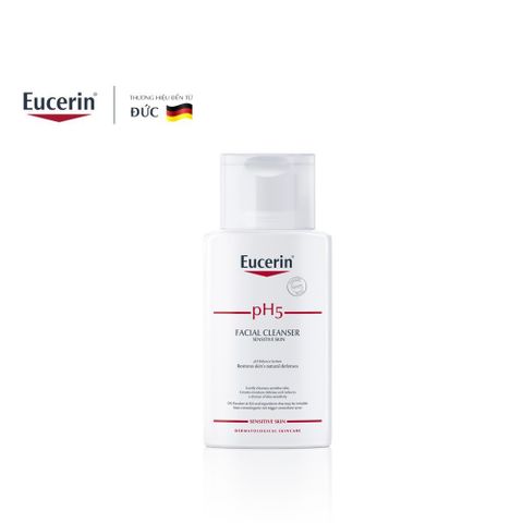 Sữa Rửa Mặt Dịu Nhẹ Eucerin pH5 - Sản Phẩm Chuyên Dùng Cho Da Nhạy Cảm, An Toàn Cho Da Bé Từ 1 Tháng Tuổi