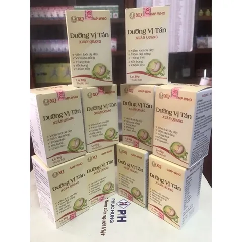 Combo 2 Hộp Dưỡng Vị Tán Xuân Quang 30g - Giải Pháp Tự Nhiên Giảm Viêm Loét Dạ Dày, Sôi Bụng, Chậm Tiêu