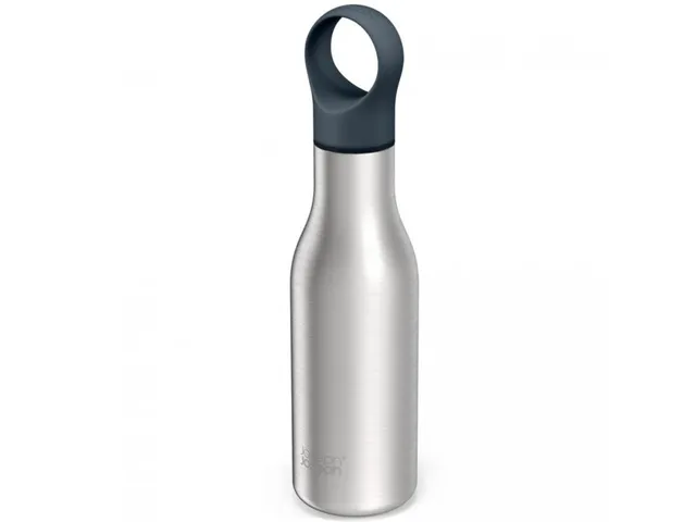 Bình Giữ Nhiệt Joseph Joseph Loop Coral 500ml - Chống Ngưng Tụ, Giữ Nóng 12 Giờ, Lạnh 24 Giờ, Thép Không Gỉ 18/8