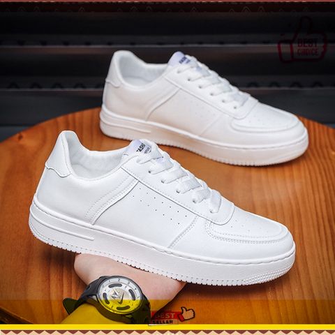 Giày Thể Thao Nam Nữ Trắng Thời Trang Đơn Giản - Sneakers êm chân Dễ Phối Đồ Chất Lượng Cao