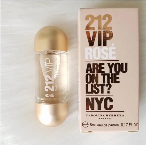 Nước Hoa Nhí- 212 VIP Rose NYC EDP 5ml - Hương Thơm Quyến Rũ, Thiết Kế Nhỏ Gọn, Phù Hợp Mọi Dịp