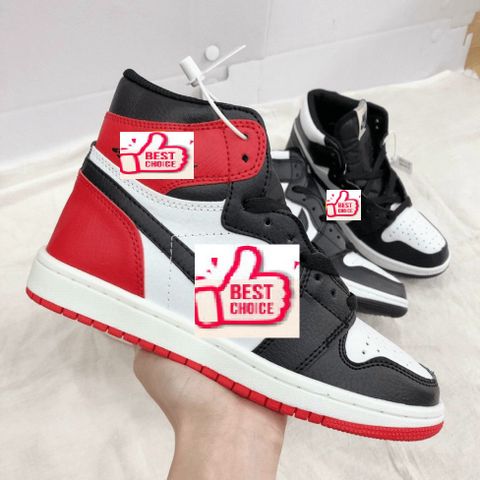 Giày Thể Thao Cao Cổ Nam 2 Màu Thời Trang - Sneakers Dễ Phối Đồ, Phong Cách Đi Học Đi Chơi