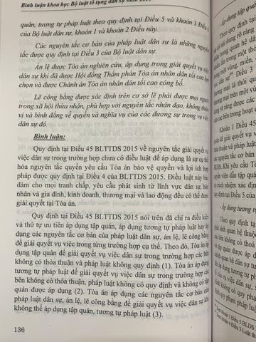 Bình luận khoa học Bộ Luật Tố Tụng Dân Sự 2015 - Sách Pháp Luật Chuyên Khảo của PGS.TS Trần Anh Tuấn