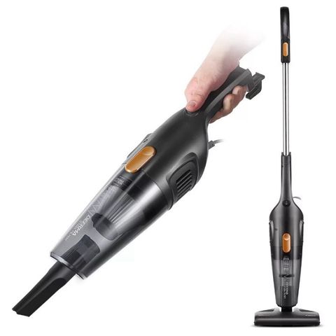 Máy Hút Bụi Cầm Tay Deerma DEM-DX115C - Công Suất 600W, Bộ Lọc HEPA, Đen - Thiết Kế Đẹp, Đa Năng, Dọn Dẹp Dễ Dàng cho Gia Đình