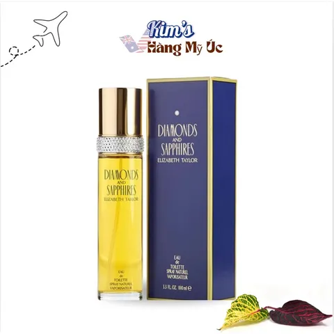Nước Hoa Elizabeth Taylor Diamonds & Sapphires EDT 10ml - Hương thơm quyến rũ, tinh tế với lưu hương lâu dài