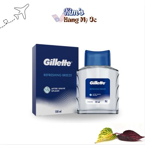 Dưỡng da sau cạo râu Gillette refreshing breeze after Shave Splash 50ml 273047