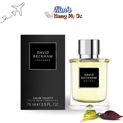 Nước Hoa Nam David Beckham Instinct Eau De Toilette 75ml - Hương Cam Thảo Quyến Rũ và Nam Tính, Phù Hợp Cho Mọi Dịp
