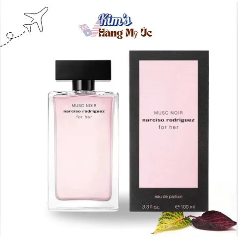 Nước hoa nữ Narciso Rodriguez For Her Musc Noir 100ml - Hương Xạ Hương, Vải Mận, Da Thuộc - Sản phẩm hoàn hảo cho phái đẹp