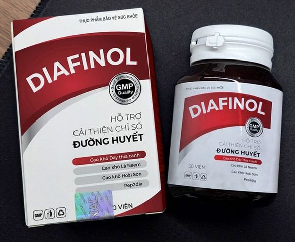 Viên Uống Diafinol Hỗ Trợ Ổn Định Đường Huyết  - Hộp 30 viên