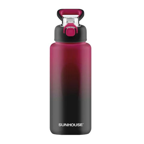 Bình giữ nhiệt Tap&Go 1000ml SUNHOUSE KS-TU1000TR - Inox 304 Chất lượng, Giữ Nhiệt 12 Giờ, Thiết Kế Gọn Nhẹ, Dành cho Du Lịch và Thể Thao