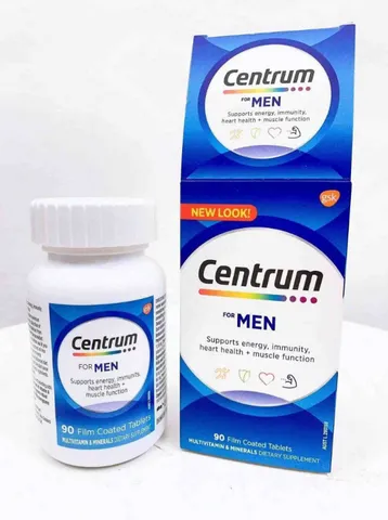 Centrum For Men 90 Viên – Đa Vitamin Cho Nam Giới, Hỗ Trợ Sức Khỏe Toàn Diện - Úc