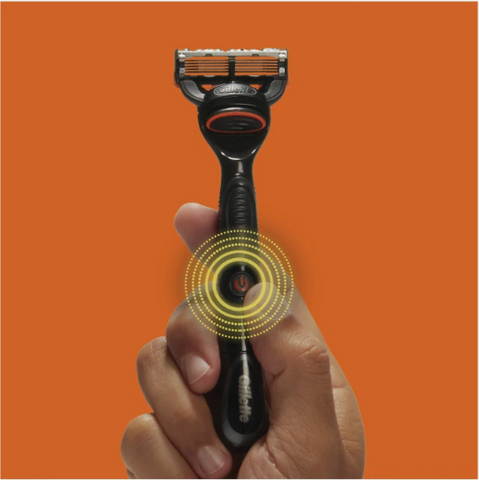 Dao Cạo Râu Gillette Fusion 5 Power Hộp Giấy ( Cam )