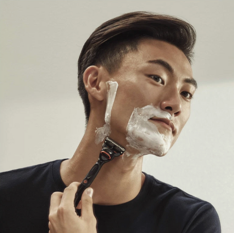 Dao Cạo Râu Gillette Fusion 5 Power Hộp Giấy ( Cam )