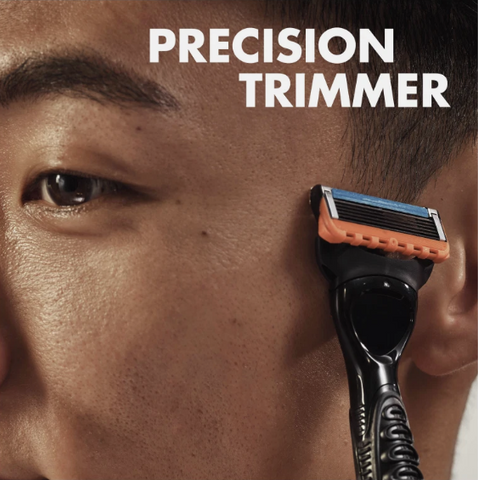 Dao Cạo Râu Gillette Fusion 5 Power Hộp Giấy ( Cam )