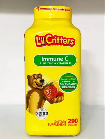 Kẹo Dẻo Bổ Sung Gummie Vitamin C & Tăng Sức Đề Kháng 290 Viên