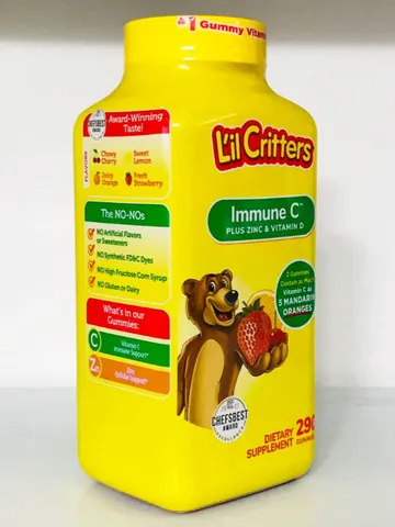 Kẹo Dẻo Bổ Sung Gummie Vitamin C & Tăng Sức Đề Kháng 290 Viên