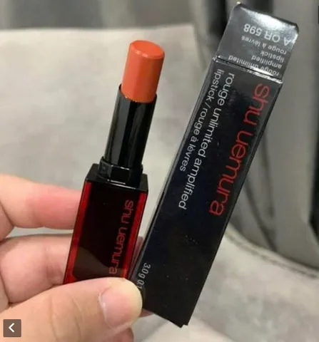 Son Shu OR 598 Uemura Rouge Unlimited Amplified A Vỏ Đen 