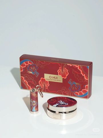 Set Cushion Ohui Limited Ultimate Cover Màu Đỏ 3sp