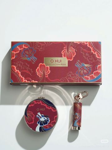Set Cushion Ohui Limited Ultimate Cover Màu Đỏ 3sp
