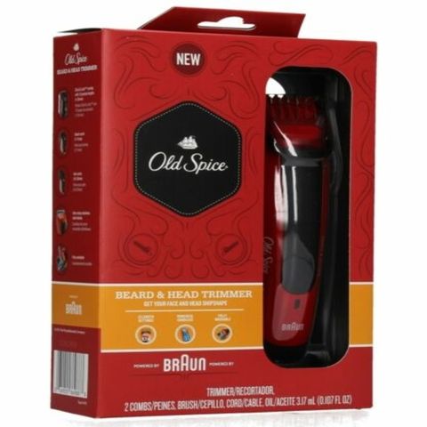 Tông Đơ Cắt Tóc Braun Old Spice - Máy Tỉa Râu và Tóc, Thiết Kế Đẹp, Bảo Hành 2 Năm, Chất Lượng Cao, Dùng Cho Gia Đình