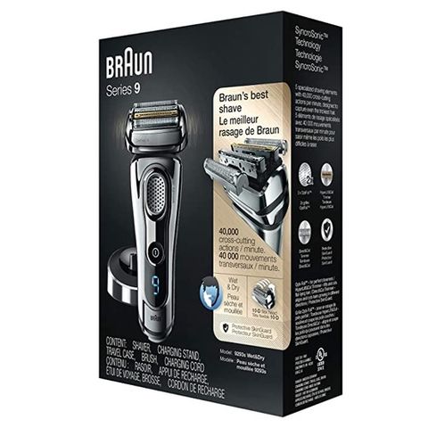 Máy cạo râu điện Braun Series 9 9293s  Wet & Dry Foil Shaver and Travel Case | Made in Germany