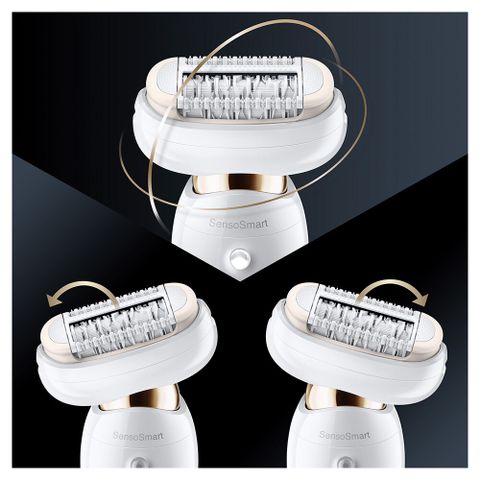 Máy cạo lông Braun Silk-épil 9 Flex - Thiết bị tẩy lông cho nữ, công nghệ Micro-Grip, kèm FaceSpa, tiện lợi và ít đau.