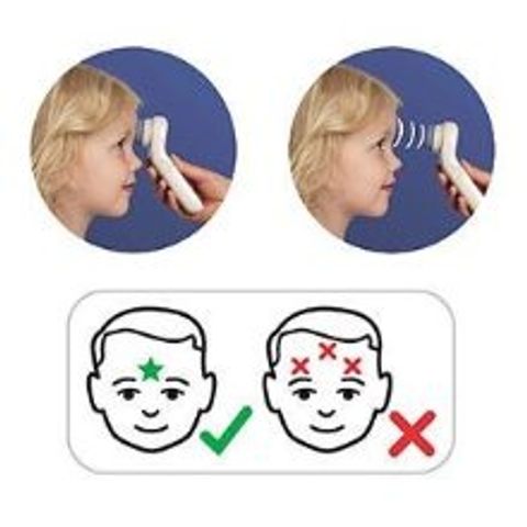 Nhiệt Kế Đo Trán Braun Chính Hãng - Nhiệt Độ Chính Xác, Chế Độ Đo Không Chạm An Toàn Cho Bé, Màn Hình LCD Hiển Thị Thông Minh
