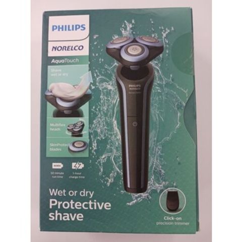 Máy cạo râu Philips Norelco AquaTouch S5767/87 Wet & Dry - Cạo ướt khô, Bảo vệ da, Chạy 50 phút, Duy trì ria mép, Bảo hành 2 năm