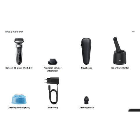 Máy Cạo Râu Braun Series 7 Flexible Chính Hãng - Công Nghệ AutoSense, Sạc Nhanh, Chống Nước 100% - Thiết Bị Làm Đẹp Đẳng Cấp