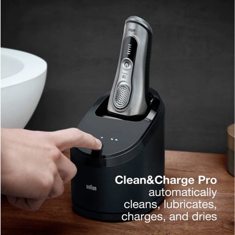 Trạm Sạc và Làm Sạch Tự Động Braun Series 9, 8 - Thiết Bị Chăm Sóc Máy Cạo Râu Chất Lượng Cao