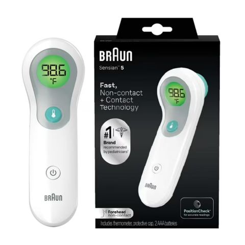 Máy Đo Nhiệt Độ Không Tiếp Xúc Braun Sensian™ 5 - Đo Nhiệt Độ Trán, Kết Quả Nhanh, Chính Xác, Dành Cho Gia Đình