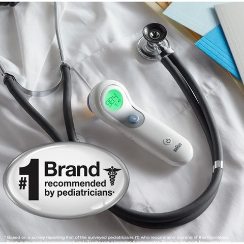 Máy Đo Nhiệt Độ Không Tiếp Xúc Braun Sensian™ 5 - Đo Nhiệt Độ Trán, Kết Quả Nhanh, Chính Xác, Dành Cho Gia Đình
