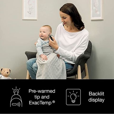 Nhiệt Kế Đo Tai Braun ThermoScan 7 IRT6520 - Thiết Bị Y Tế Chính Hãng Đức, Đo Nhiệt Độ Chính Xác, Sử Dụng Cho Gia Đình