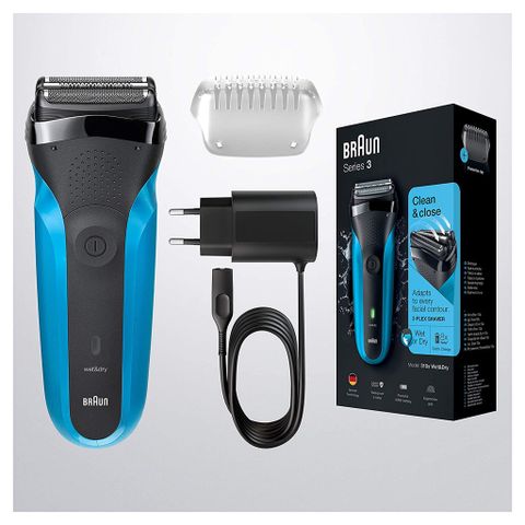 Máy Cạo Râu Điện Braun Series 3 310s - Cao Cấp Châu Âu, Thiết Kế Sang Trọng, Chống Nước, Bảo Hành 2 Năm