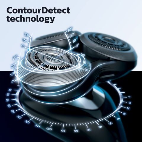 Máy cạo râu Philips Norelco 9300 - Máy cạo điện khô và ướt, công nghệ V-Track chính xác, cạo mượt mà, SmartClean tiện lợi, pin lithium-ion bền lâu.