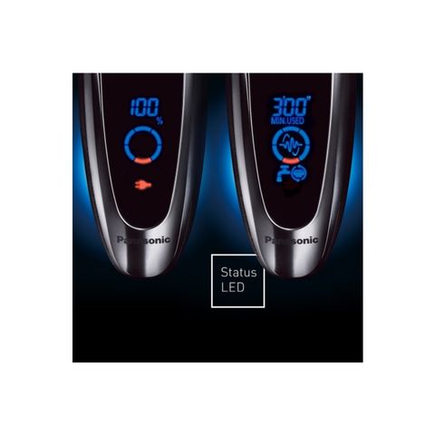 Máy Cạo Râu Điện Panasonic ES-LV95-S - Hệ Thống Cạo 5 Lưỡi Siêu Sắc, Cảm Biến Thông Minh, Sạch và Sạc Tự Động - Phù Hợp Cho Da Nhạy Cảm