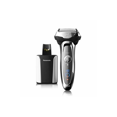Máy Cạo Râu Điện Panasonic ES-LV95-S - Hệ Thống Cạo 5 Lưỡi Siêu Sắc, Cảm Biến Thông Minh, Sạch và Sạc Tự Động - Phù Hợp Cho Da Nhạy Cảm