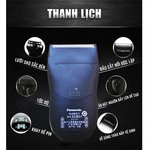 Máy cạo râu Panasonic ES3831 ESB383 | Chính Hãng