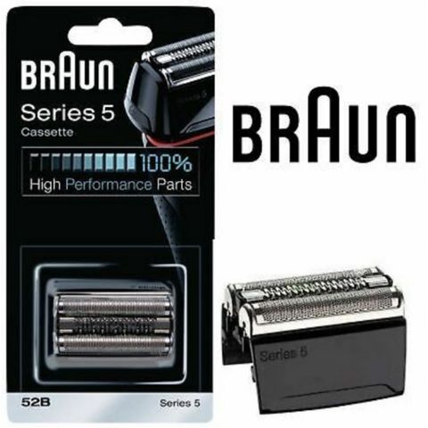 Màng Lưỡi Máy Cạo Râu Braun Series 5 52S/52B - Phụ Kiện Chính Hãng Tương Thích Với Nhiều Mô Hình 50xx, 51xx