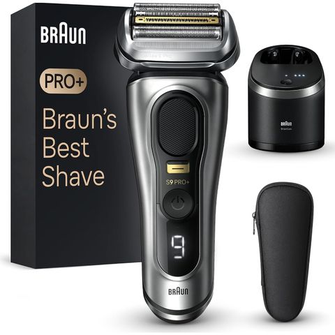 Máy Cạo Râu Braun Series 9 Pro+ 9567cc - Công Nghệ Cạo Sát, SmartCare 6 trong 1, Khô & ướt - Sản phẩm Đức Chính Hãng