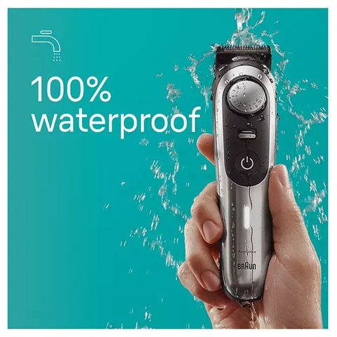 Tông Đơ Cắt Tóc Đa Năng Braun Series 9 9340 - Bộ Dụng Cụ 8 trong 1, Pin Li-Ion, Công Nghệ AutoSense, Đặt Độ Dài Tùy Chỉnh
