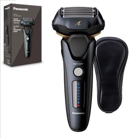 Máy Cạo Râu Panasonic ARC5 5 Lưỡi Cao Cấp - Cạo ướt/khô, Động cơ Mạnh Mẽ, Thiết Kế Đen Sang Trọng, Tông Đơ Tích Hợp