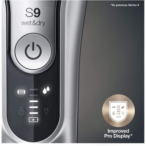 Máy cạo râu điện Braun Series 9 9376cc Wet & Dry - Cạo râu mượt mà, dễ dàng làm sạch, chính xác cao, made in Germany