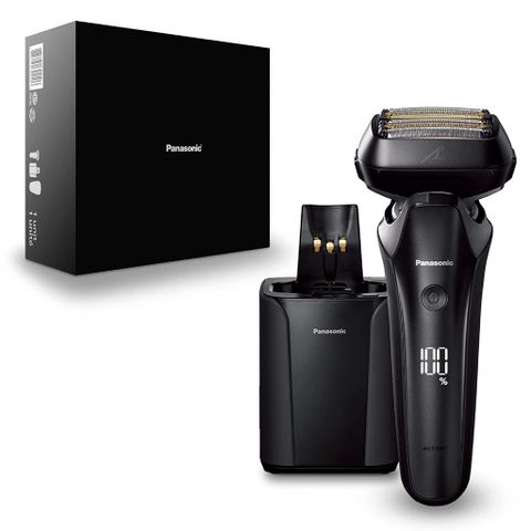 Máy Cạo Râu Panasonic ES-LS9A-K 6 Lưỡi Sạc Tự Động - Cạo Ướt Khô, Thiết Kế Ergonomic Cao Cấp, Công Nghệ Mag-Lev Tiên Tiến