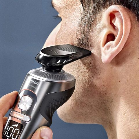 Máy Cạo Râu Philips Norelco S9000 Prestige - Công Nghệ Lưỡi Dao NanoTech, Điều Chỉnh Tự Động 15x, Nhiều Chế Độ Cạo Râu Chính Xác