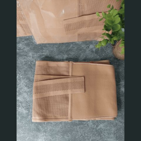 Đai Nịt Bụng Định Hình Eo Thon 2 Lớp - Giảm Mỡ Đến Từ Màu Nude - Giải Pháp Thon Gọn Cho Phụ Nữ Sau Sinh