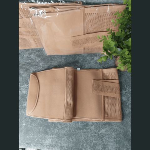 Đai Nịt Bụng Định Hình Eo Thon 2 Lớp - Giảm Mỡ Đến Từ Màu Nude - Giải Pháp Thon Gọn Cho Phụ Nữ Sau Sinh